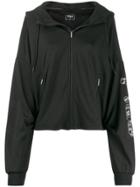 Fila Oversized Hooded Jacket - Black