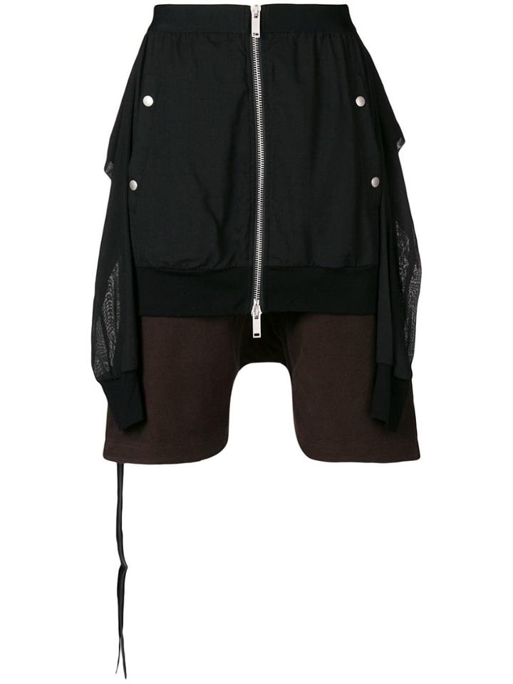 Unravel Project Regular Fit Bermuda Shorts - Black