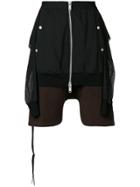 Unravel Project Regular Fit Bermuda Shorts - Black