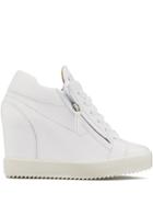 Giuseppe Zanotti Addy Wedge Sneakers - White
