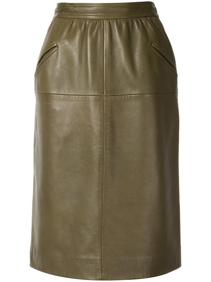 Loewe Pre-owned Vintage Skirt - Green