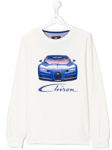 Bugatti Kids Teen Car Print T-shirt - White