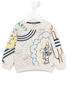 Kenzo Kids All-over Print Sweatshirt, Toddler Boy's, Size: 36 Mth