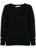 Christopher Esber Cut-out Knitted Jumper - Black