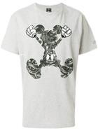 Marcelo Burlon County Of Milan Snake Print Mickey T-shirt - Grey