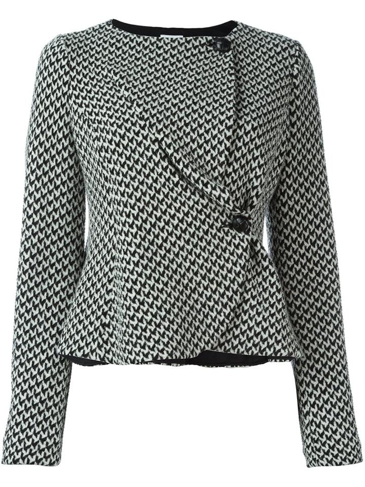 Armani Collezioni Fitted Wrap Jacket