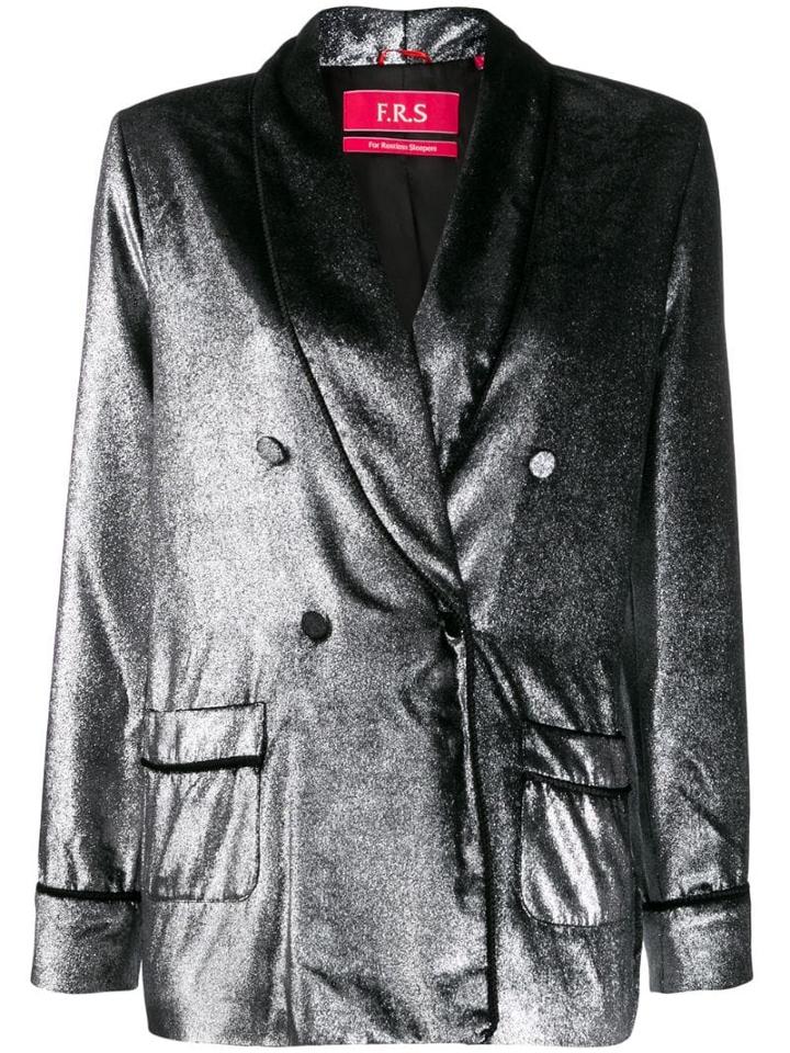 F.r.s For Restless Sleepers Argento Blazer - Silver