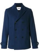 Msgm Double Breasted Blazer - Blue