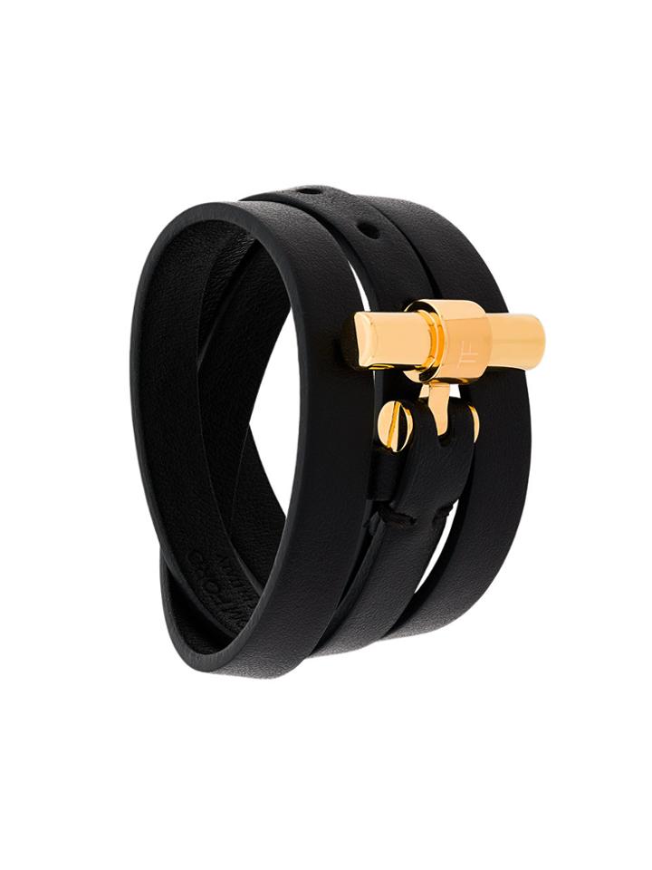 Tom Ford Wraparound Cuff - Black