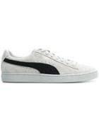 Puma Textured Sneakers - White