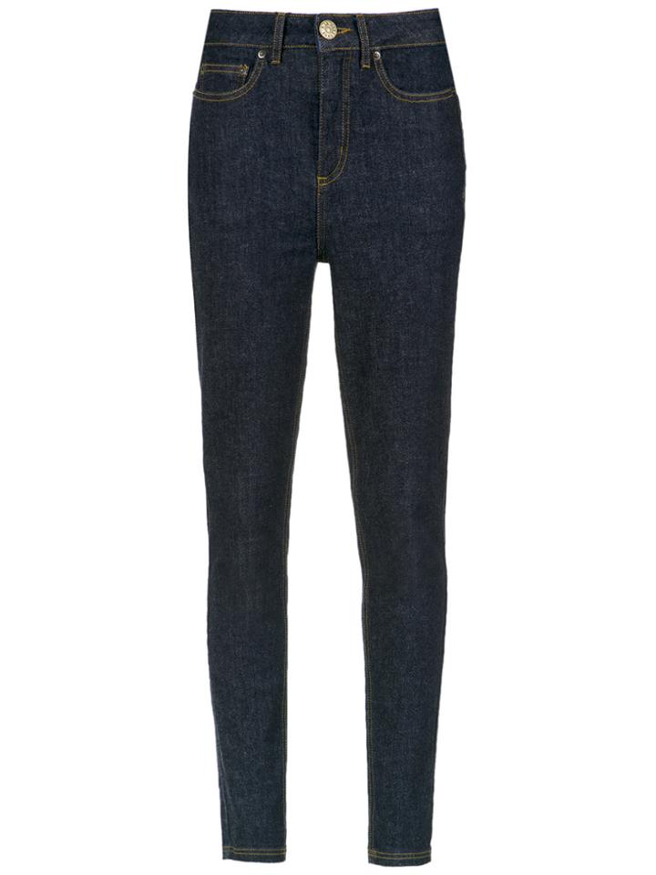 À La Garçonne High Waist Skinny Jeans - Blue