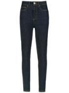 À La Garçonne High Waist Skinny Jeans - Blue