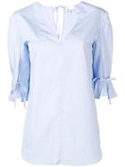 3.1 Phillip Lim Shift V-neck Shirt - Blue