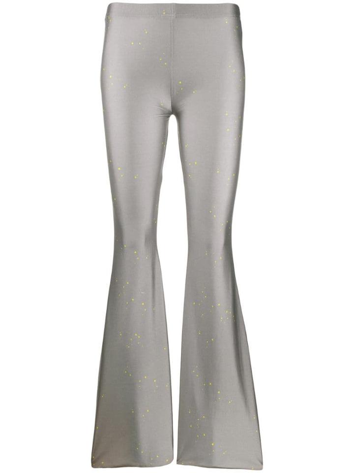 Barbara Bologna Slim-fit Flared Trousers - Grey
