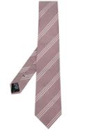 Paul Smith Diagonal Stripe Tie - Pink