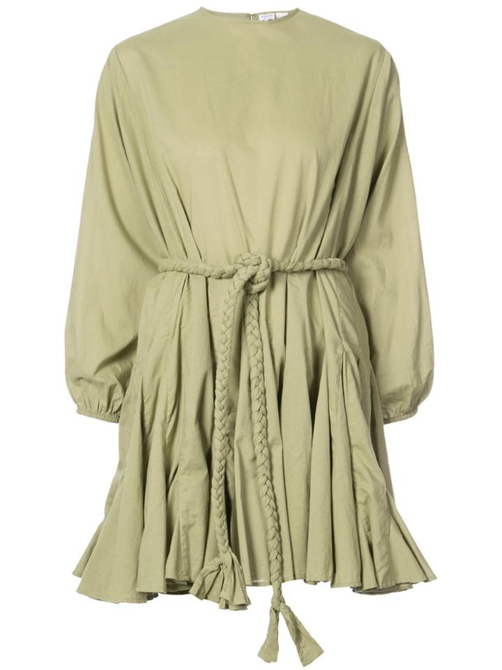 Rhode Resort Flared Dress - Green
