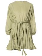 Rhode Resort Flared Dress - Green