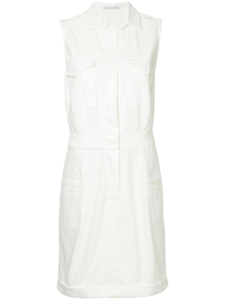 White Story Sophia Shirt Dress