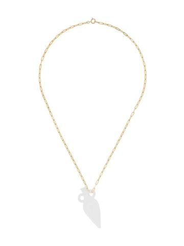 Alighieri The Distant Tear Vessel Necklace - Gold