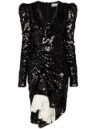 Preen By Thornton Bregazzi Karin Sequin Embellished Dress - Black