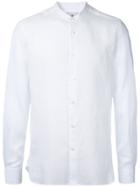Kent & Curwen Band Collar Shirt - White