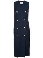 Dion Lee Nautical Double Breasted Dress - Blue