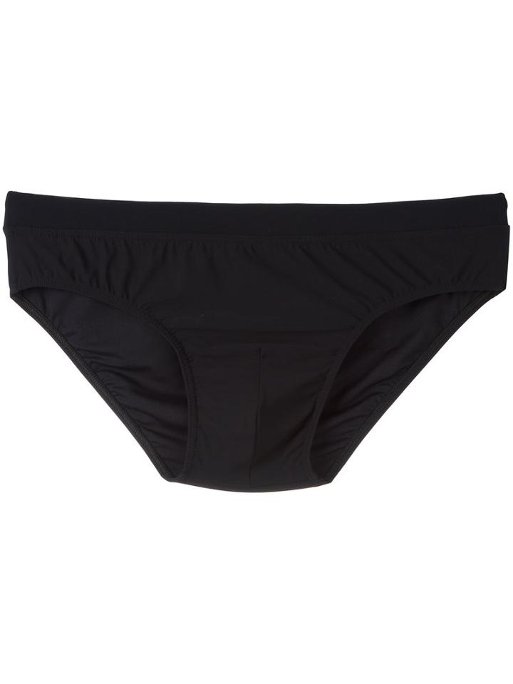 Marcelo Burlon County Of Milan - Printed Swim Trunks - Men - Polyamide/spandex/elastane - M, Black, Polyamide/spandex/elastane