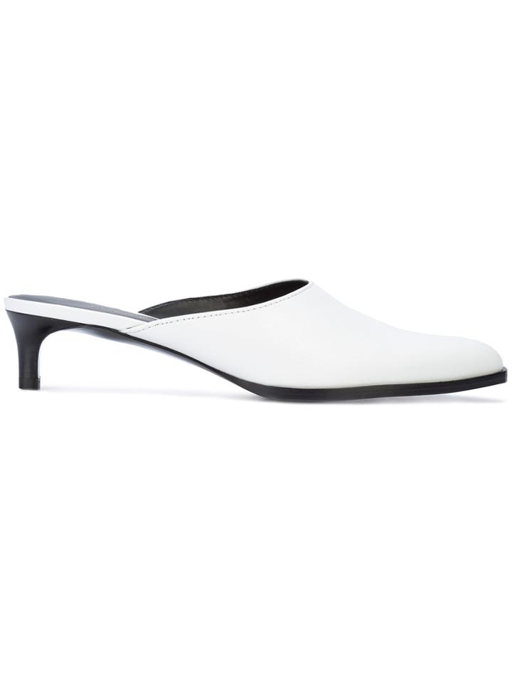 3.1 Phillip Lim Agatha Mules - White