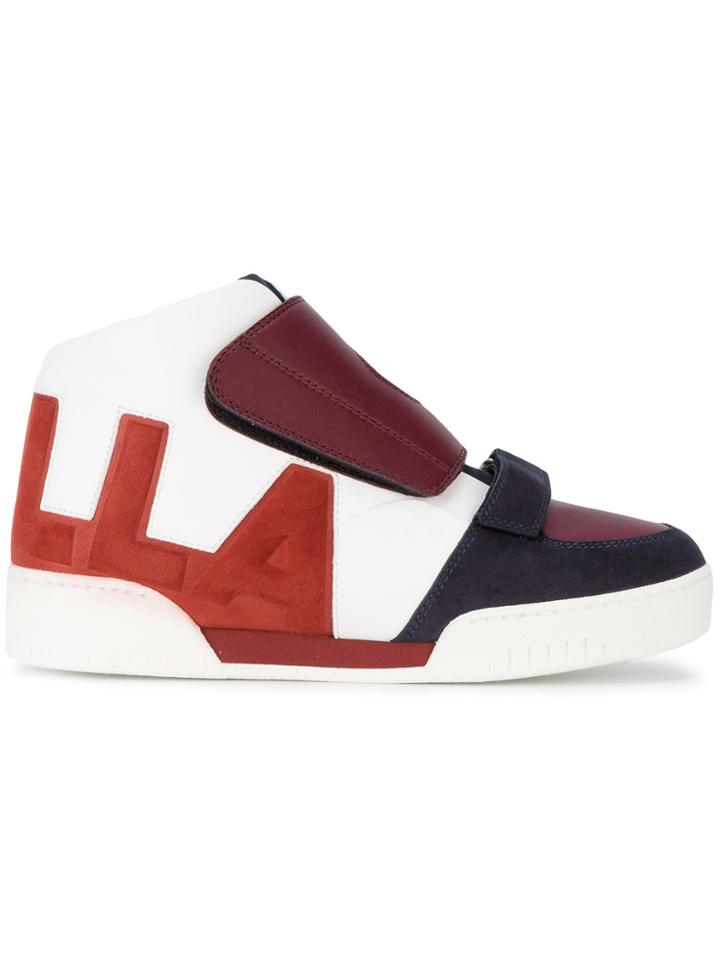 Stella Mccartney Duo Trainers With Velcro Fastening - Multicolour
