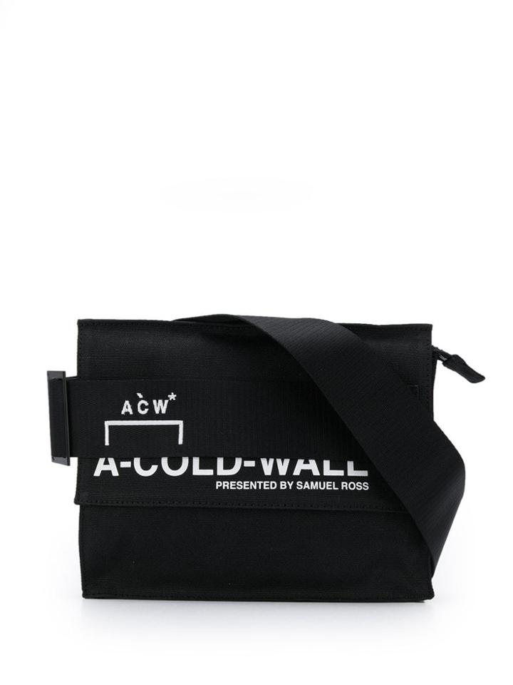 A-cold-wall* Logo Print Belt Bag - Black