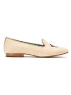 Blue Bird Shoes Straw Monkey Loafers - Nude & Neutrals