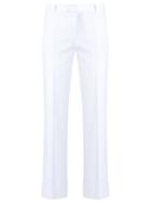 Tufi Duek Cropped Trousers, Women's, Size: 38, White, Cotton/polyester