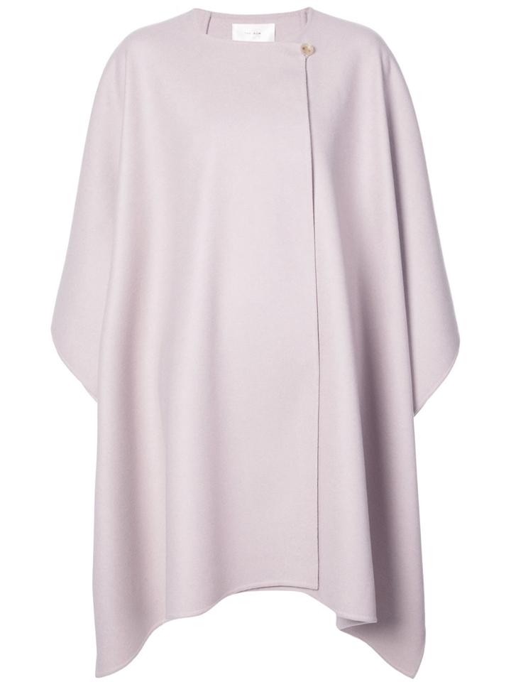 The Row Marcella Cape - Pink & Purple