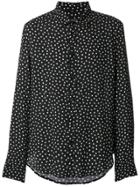 Garcons Infideles Polka Dot Print Shirt - Black