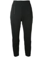 Y-3 - Double Zip Trousers - Women - Cotton/polyester - Xs, Black, Cotton/polyester