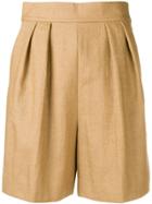 Theory Tapered Shorts - Brown