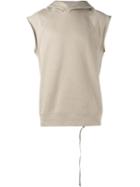 Helmut Lang Sleeveless Sweatshirt, Men's, Size: Large, Nude/neutrals, Cotton/viscose