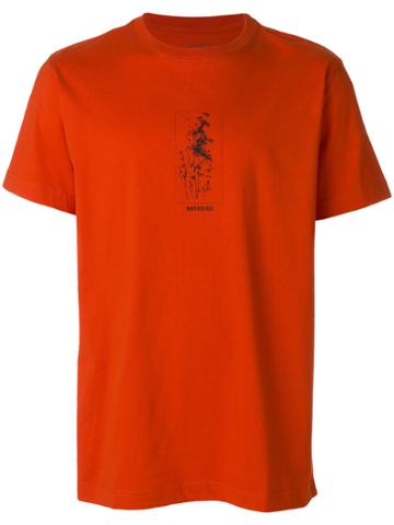 Maharishi Front Logo T-shirt - Yellow & Orange