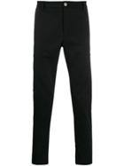Les Hommes Urban Side Panel Slim Fit Trousers - Black