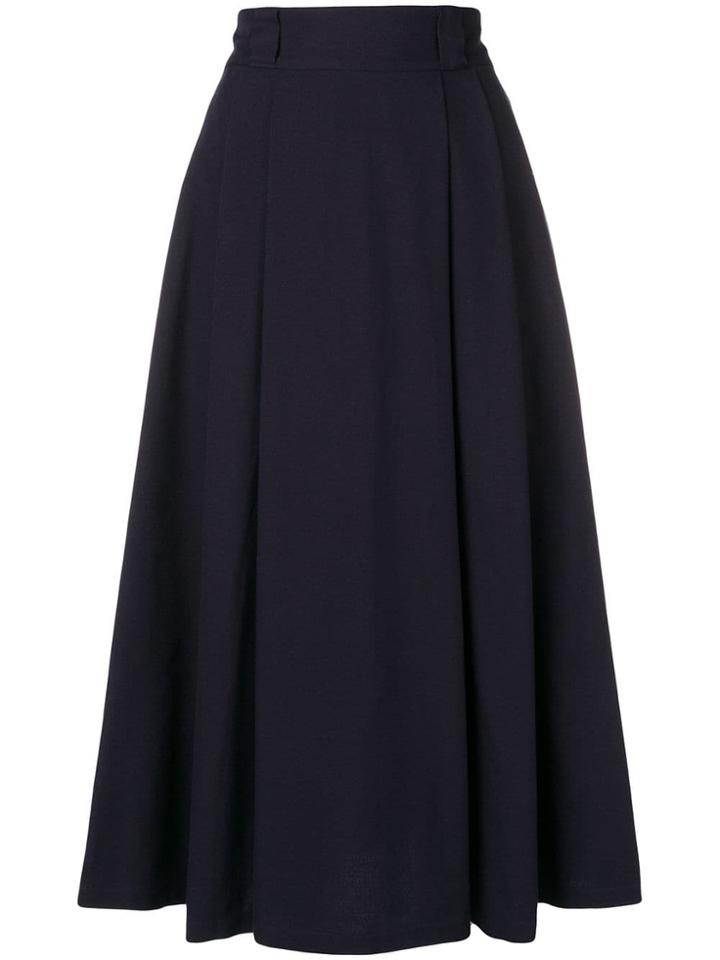 Société Anonyme A-line Midi Skirt - Blue