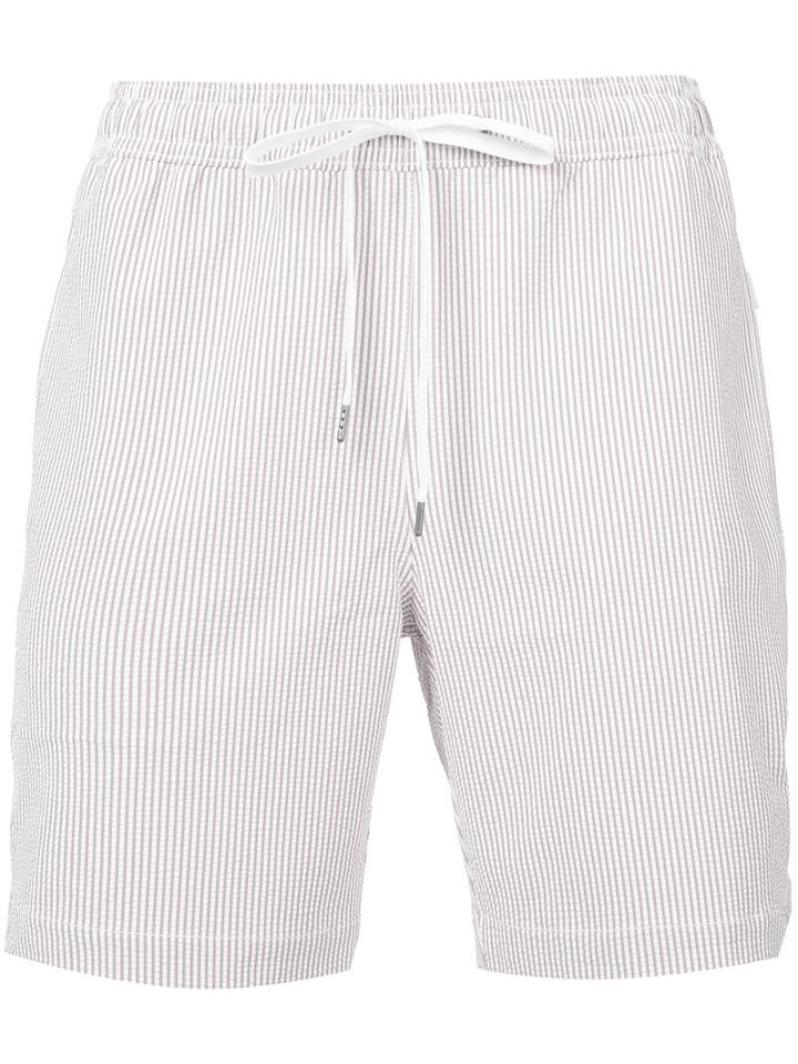 Onia - Striped Charles Trunks - Men - Nylon/spandex/elastane - M, Red, Nylon/spandex/elastane