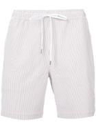 Onia - Striped Charles Trunks - Men - Nylon/spandex/elastane - M, Red, Nylon/spandex/elastane