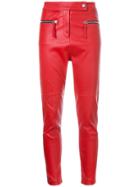 Manning Cartell Digital Dash Leather Trousers - Red