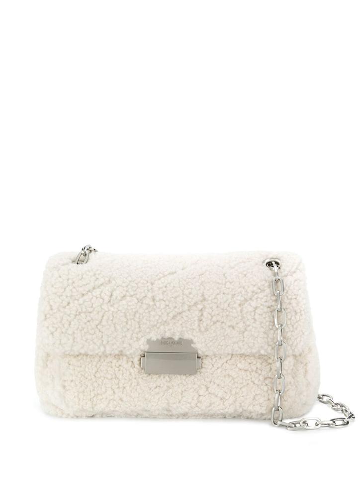 Zadig & Voltaire Ziggy Textured Shoulder Bag - Neutrals
