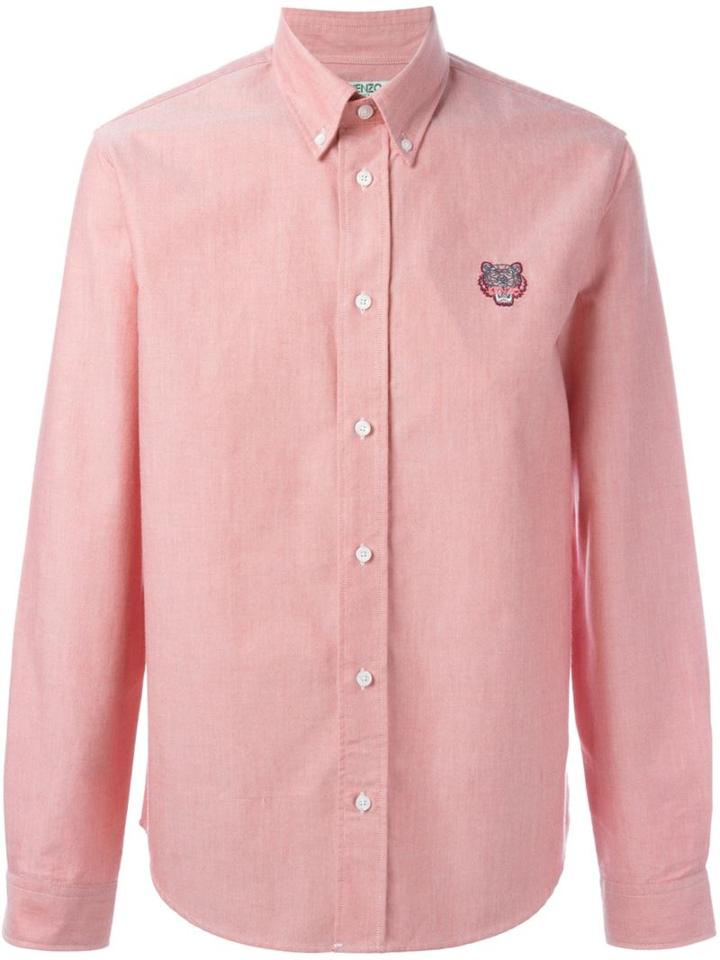 Kenzo 'tiger' Shirt, Men's, Size: Xs, Pink/purple, Cotton