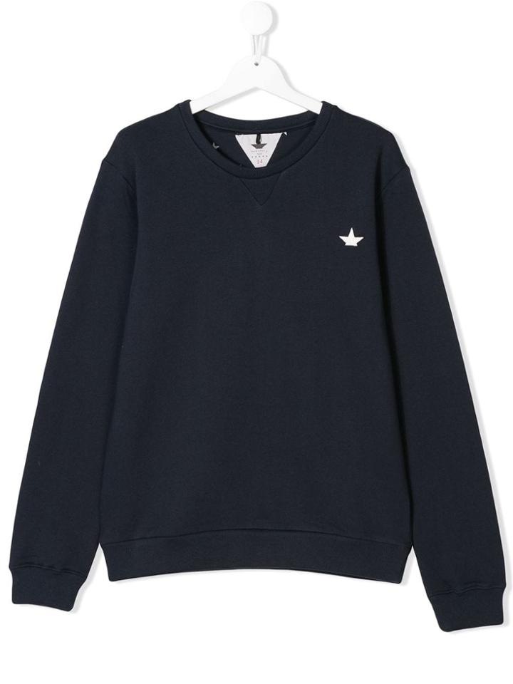 Macchia J Kids Teen Logo Jumper - Blue