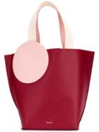 Roksanda Circle Path Tote Bag - Red