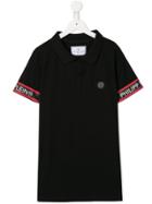 Philipp Plein Junior Short Sleeved Polo Shirt - Black