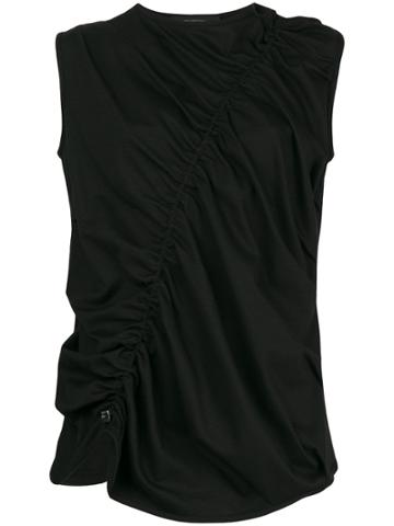 Sid Neigum Asymmetric Tank Top - Black