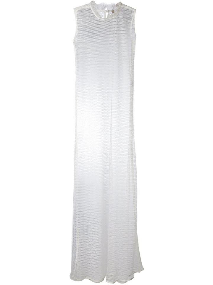 Murmur - Cage Dress - Women - Silk/polyester - L, White, Silk/polyester